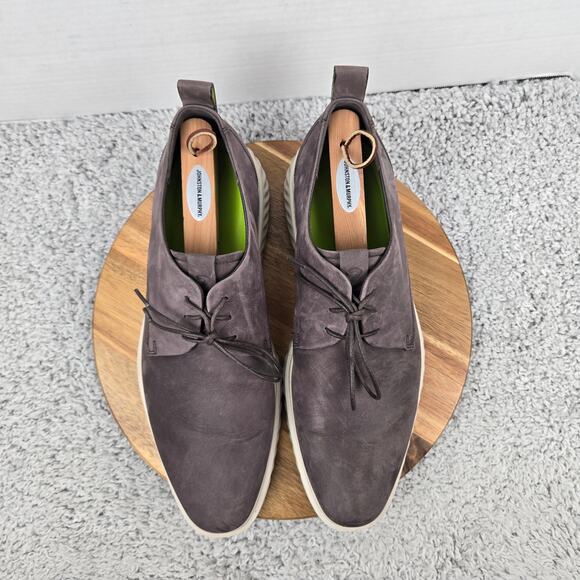 Ecco St. 1 Hybrid Lite Shale Nubuck Plain Toe Casual Oxford Dress Shoe Mens 48 - Picture 5 of 14
